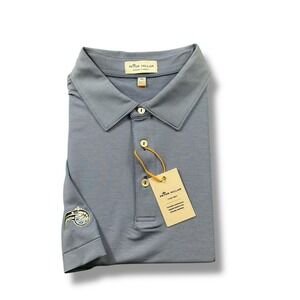 NWT $89 Peter Millar Summer Comfort NBA Orlando Magic Crown Sport Polo Shirt XL